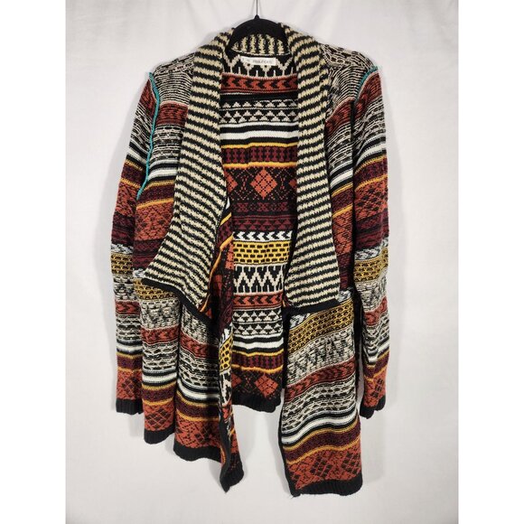 Maurice Womens Plus Waterfall Sweater Lagenlook Western Boho 3X - Picture 1 of 6
